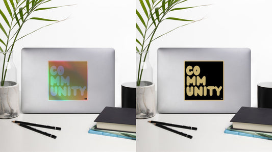 More New Year's Inspired Community Stickers in the Shop!