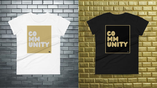 New A Community New Year Women's T-Shirts in the Shop!