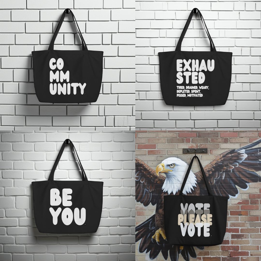 Black Jumbo Tote Bags now in the APWT Gift Shop!