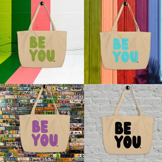 Be You Jumbo Tote Bags - The APWT Gift Shop