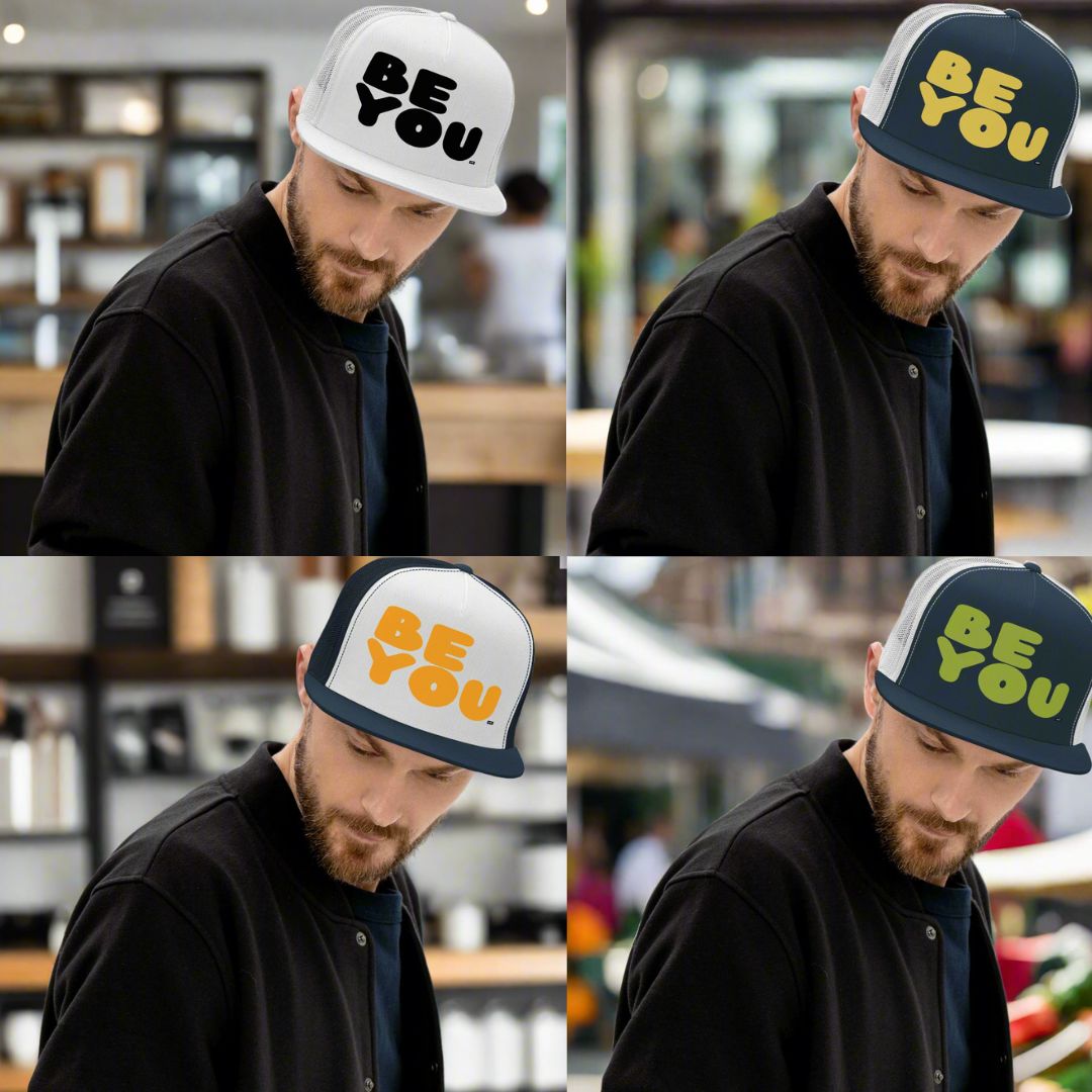 Be You Trucker Hats now in the Shop