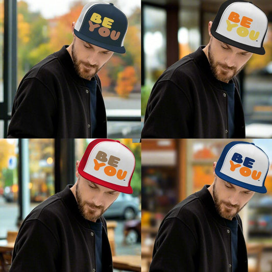 Be You Fall Trucker Hats are now in the shop!