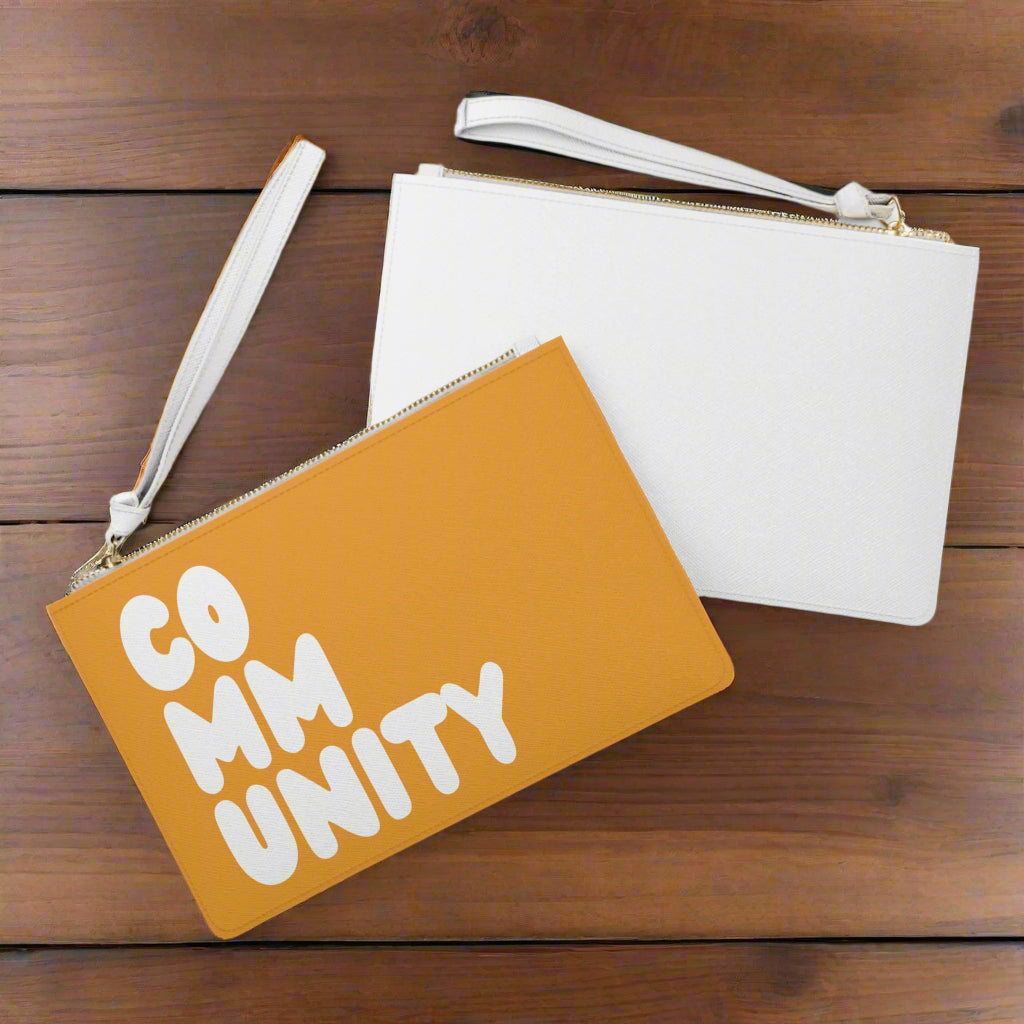 A Community Clutch in Orange