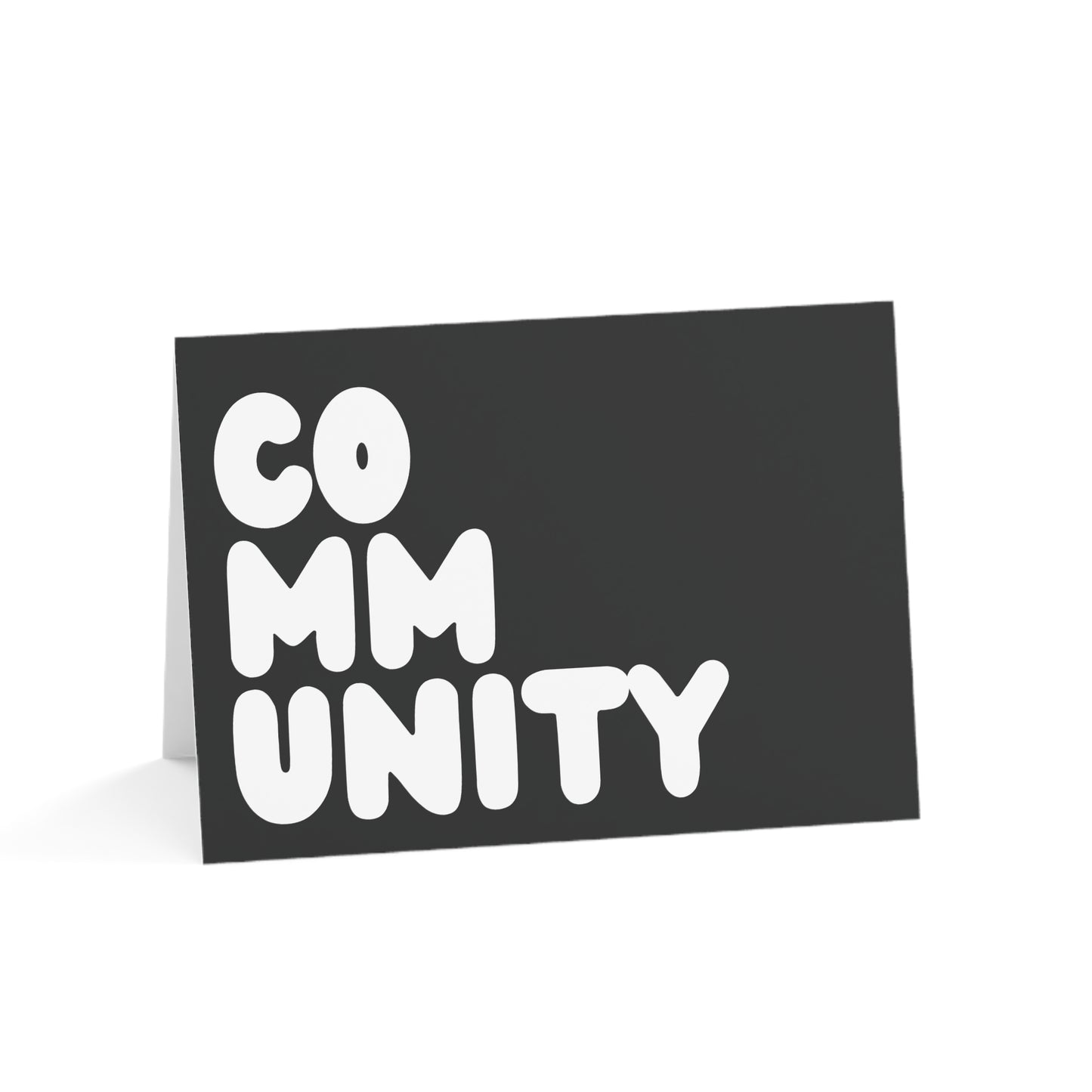 Community in Black and White Card Set - Available in 2 Sizes