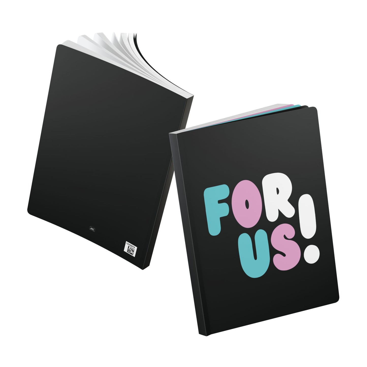 For Us with a T Soft Cover Journal