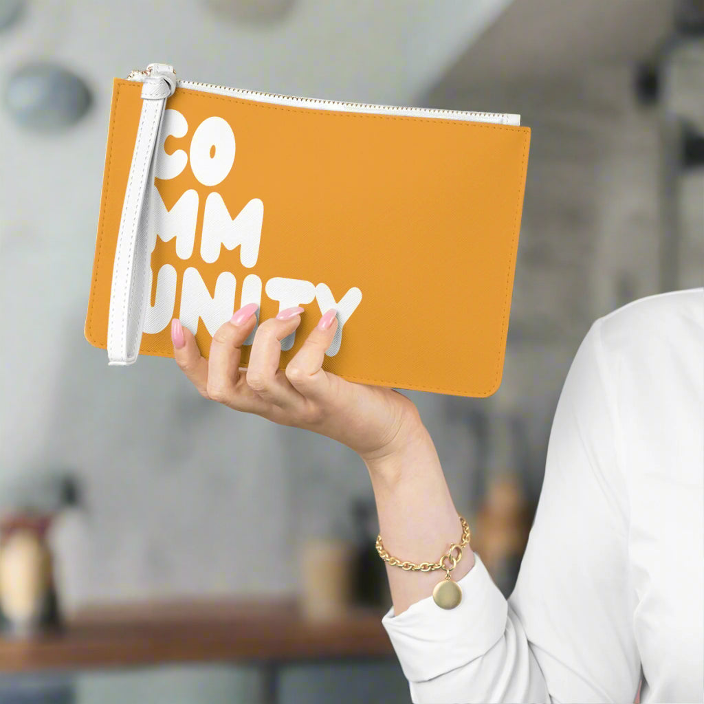 A Community Clutch in Orange