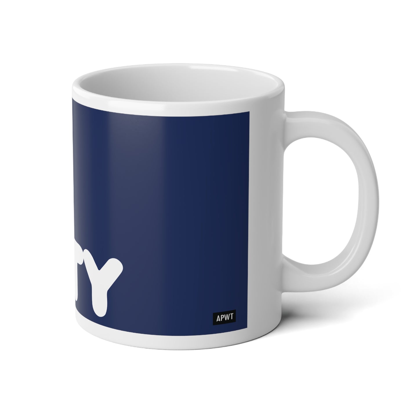 A Community in Dark Blue Jumbo Mug - 20oz Mug