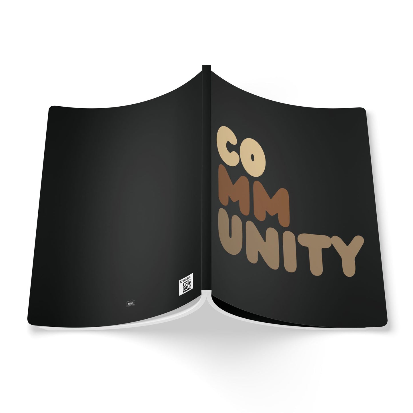 The outside of the Community Soft Cover Journal (100 Pages) - The APWT Gift Shop