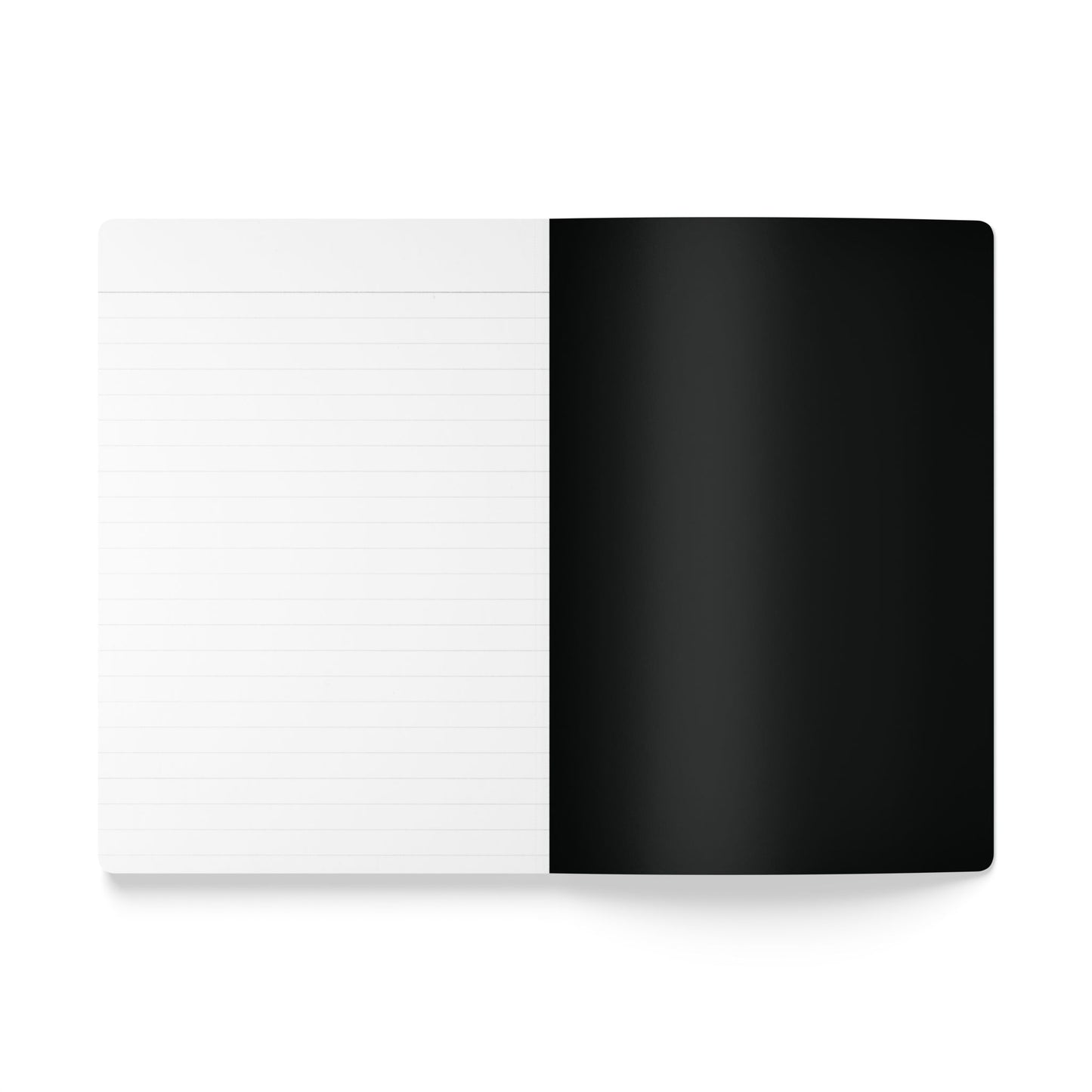 The last lined page of the Be You in Black Soft Cover Journal - The APWT Gift Shop