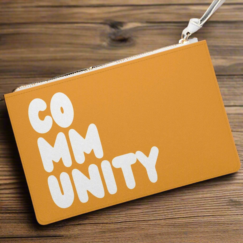 A Community Clutch in Orange