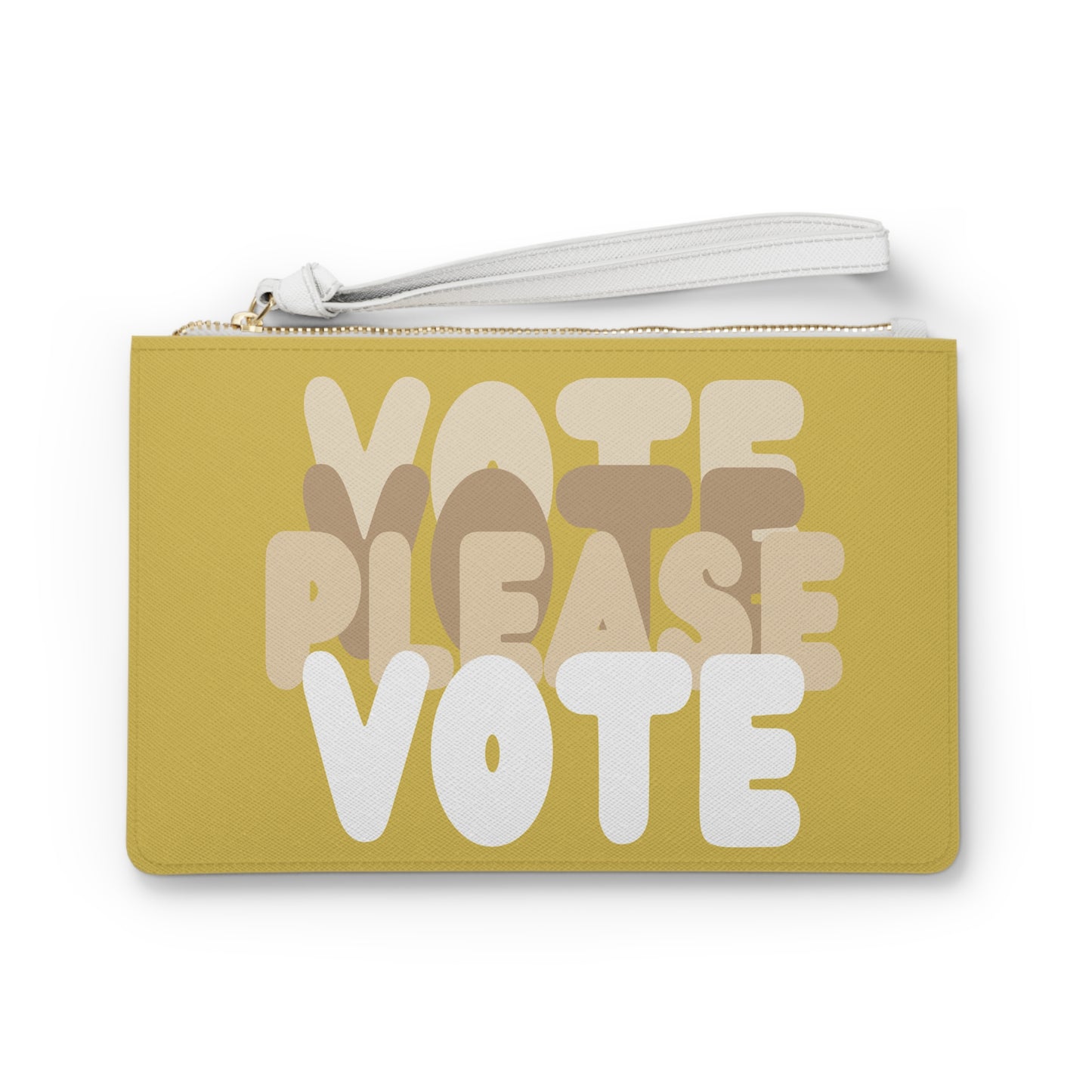 Please Vote in Yellow Clutch - The APWT Gift Shop