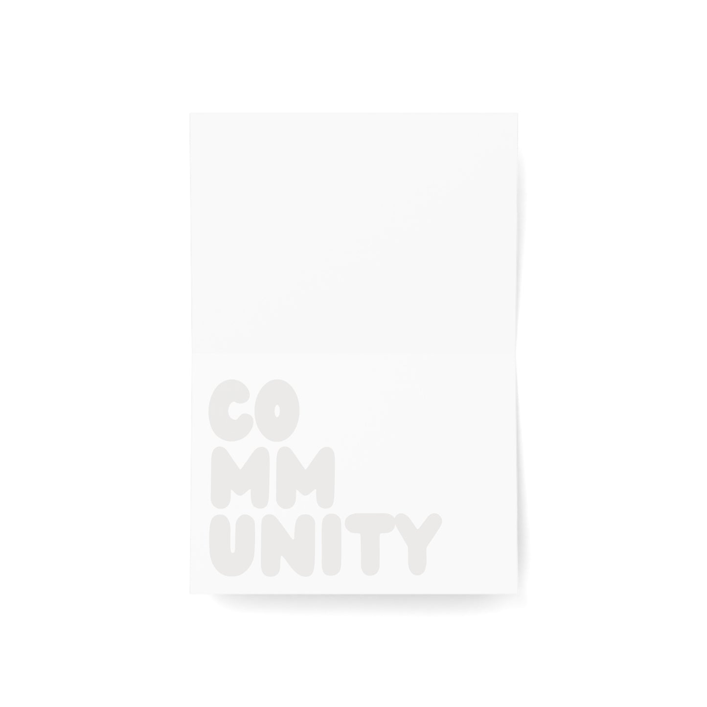 A Community in Mint Green Card Set - Available in 2 Sizes