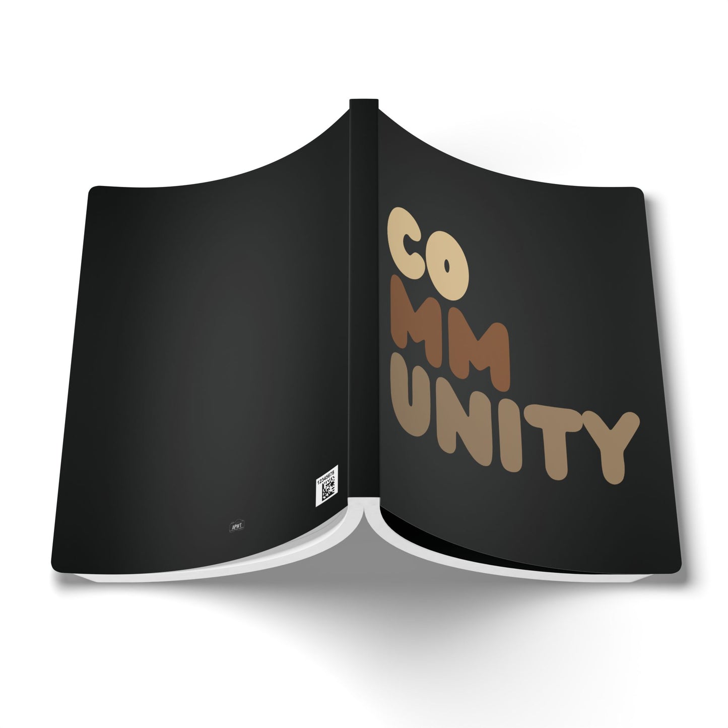 The outside of the Community Soft Cover Journal (200 pages) - The APWT Gift Shop