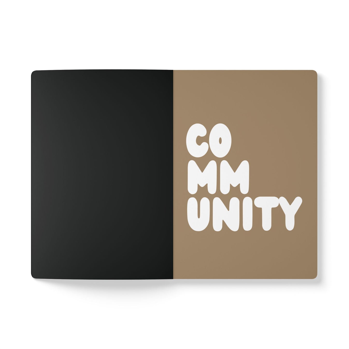 The second page of the Community Soft Cover Journal - The APWT Gift Shop