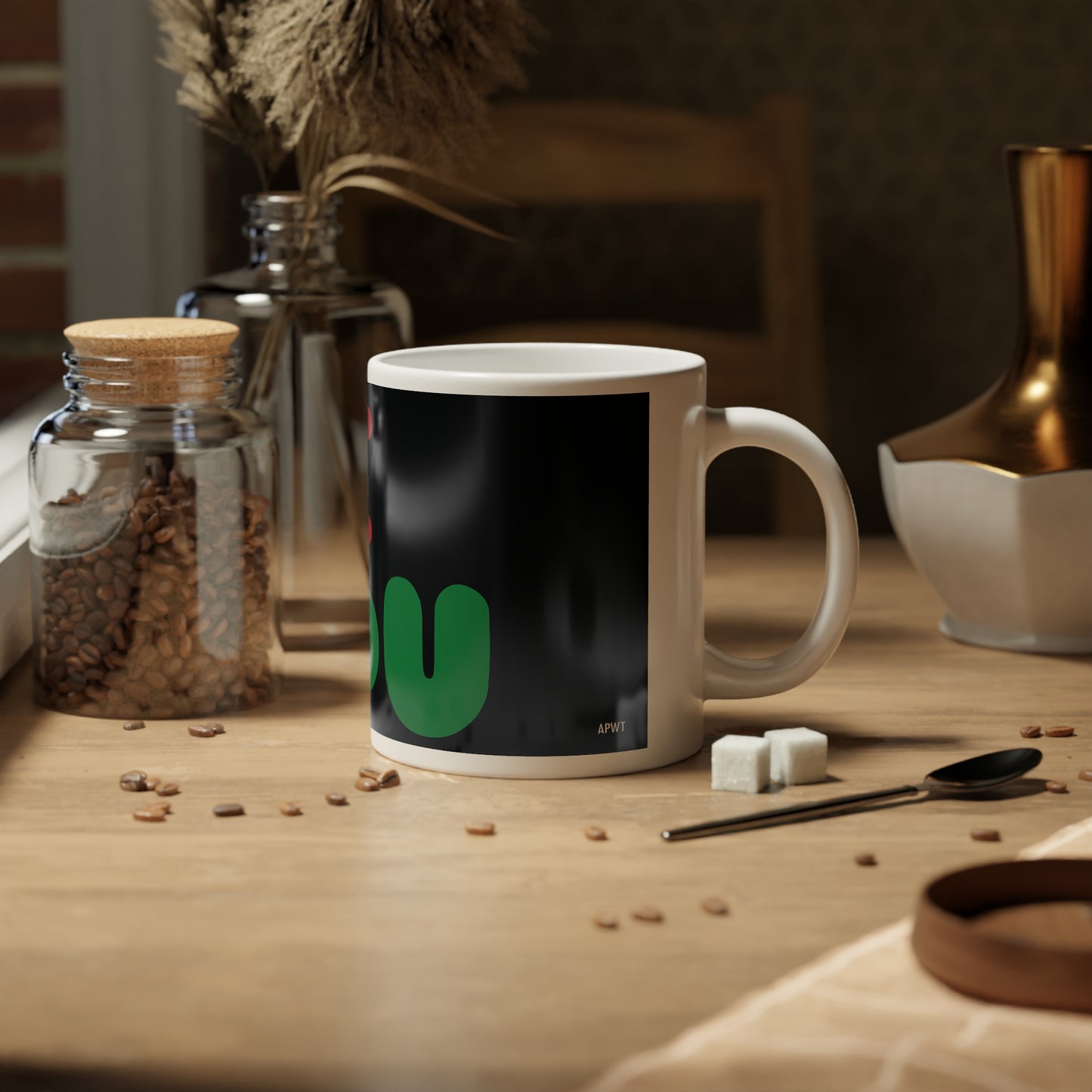 Be You in Black Jumbo Mug - 20 Oz Mug