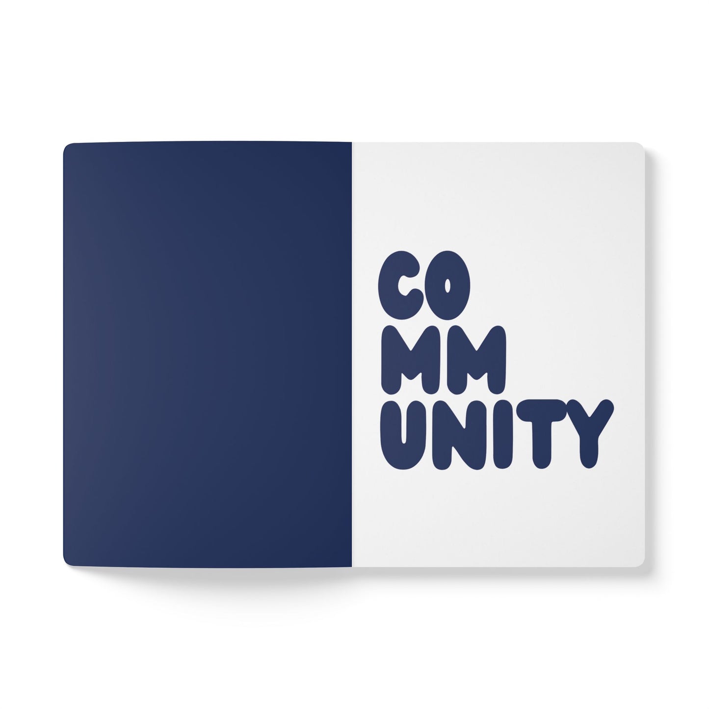 The first page of the Community Fracture Soft Cover Journal - The APWT Gift Shop