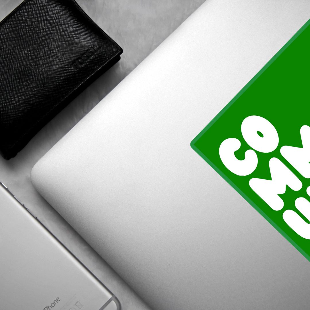 A Community in Broccoli Vinyl Sticker
