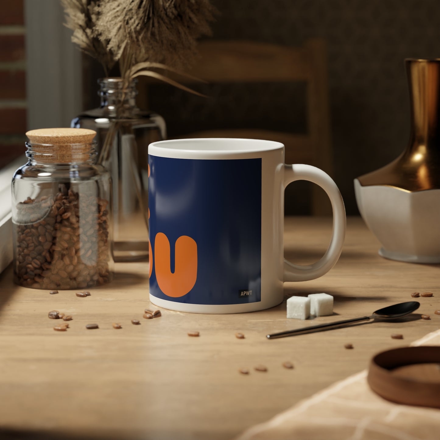 Be You in Blue and Orange Jumbo Mug - 20oz Mug