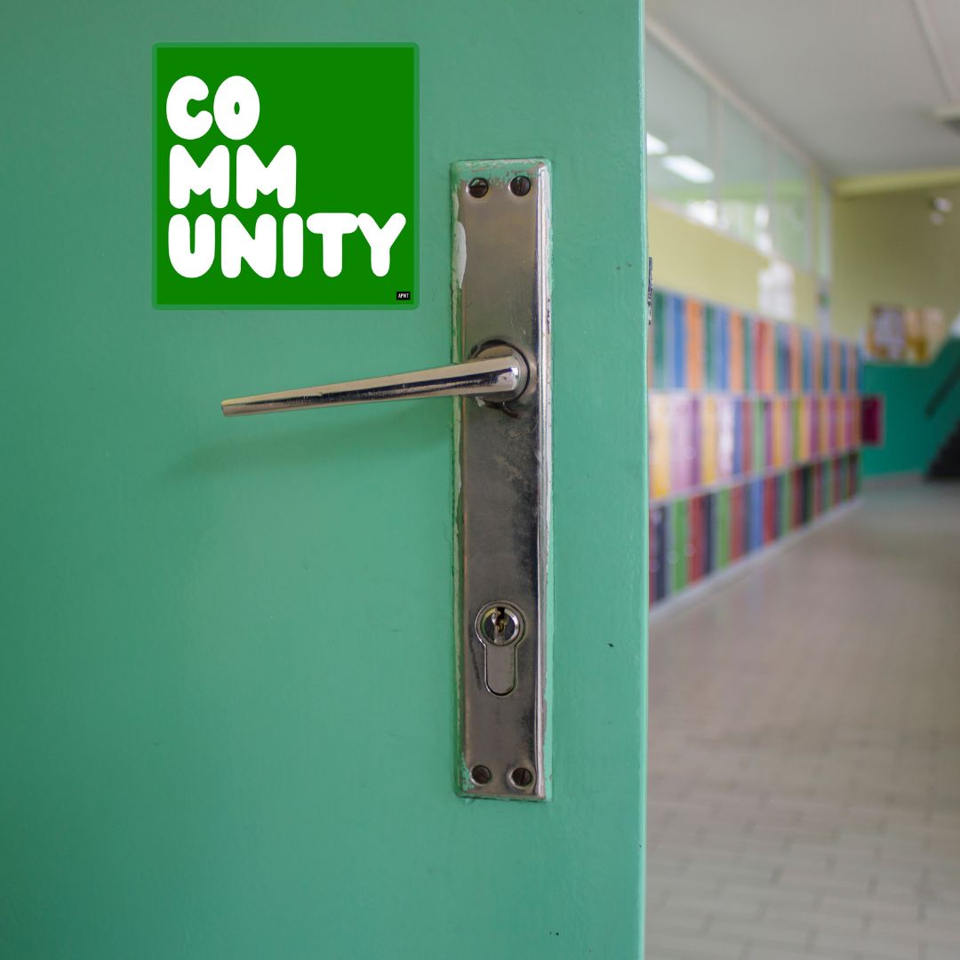 A Community in Broccoli Vinyl Sticker