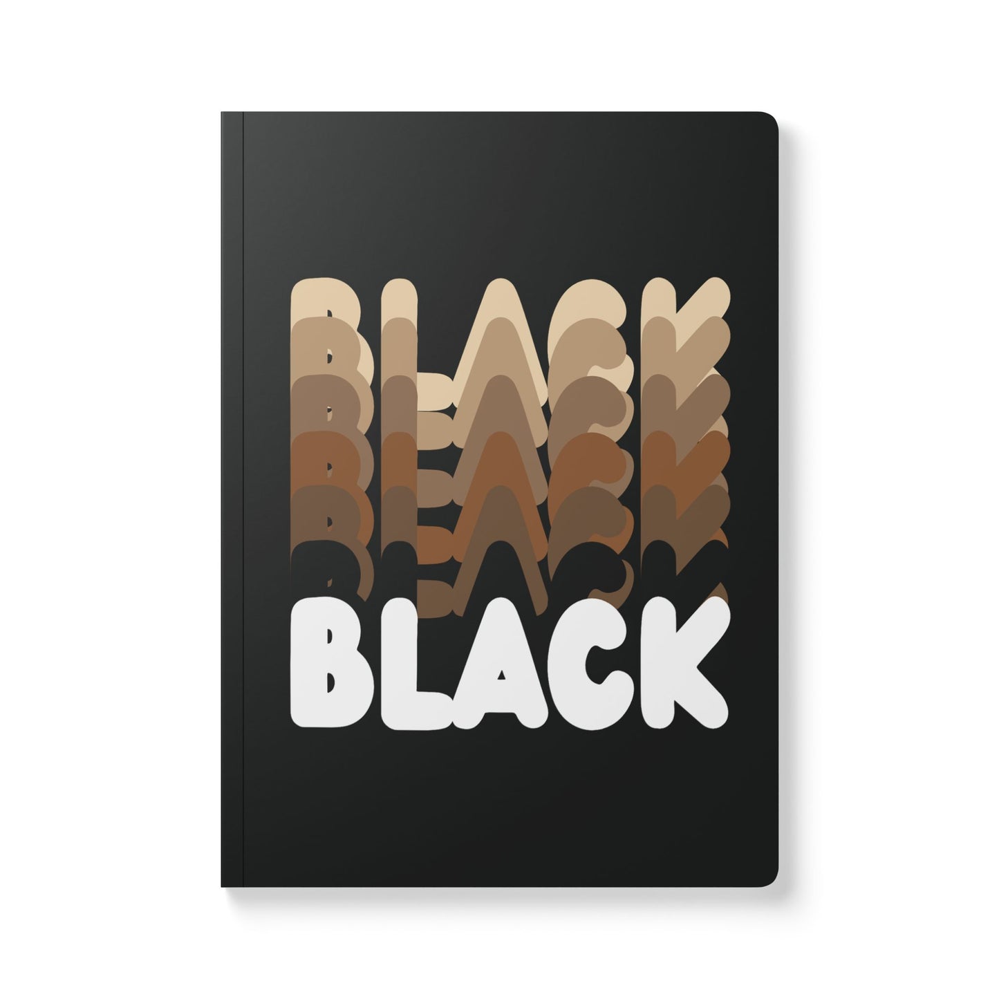 Shades in Black Soft Cover Journal - The APWT Gift Shop