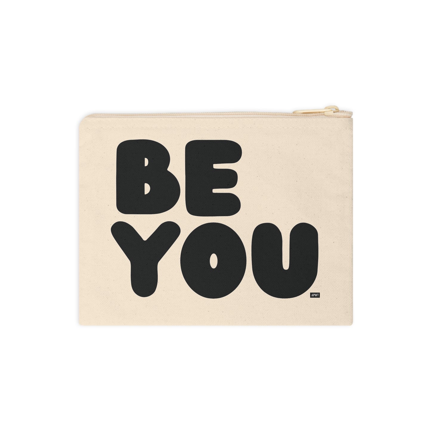 Be You in Black Small All-Purpose Accessories Pouch
