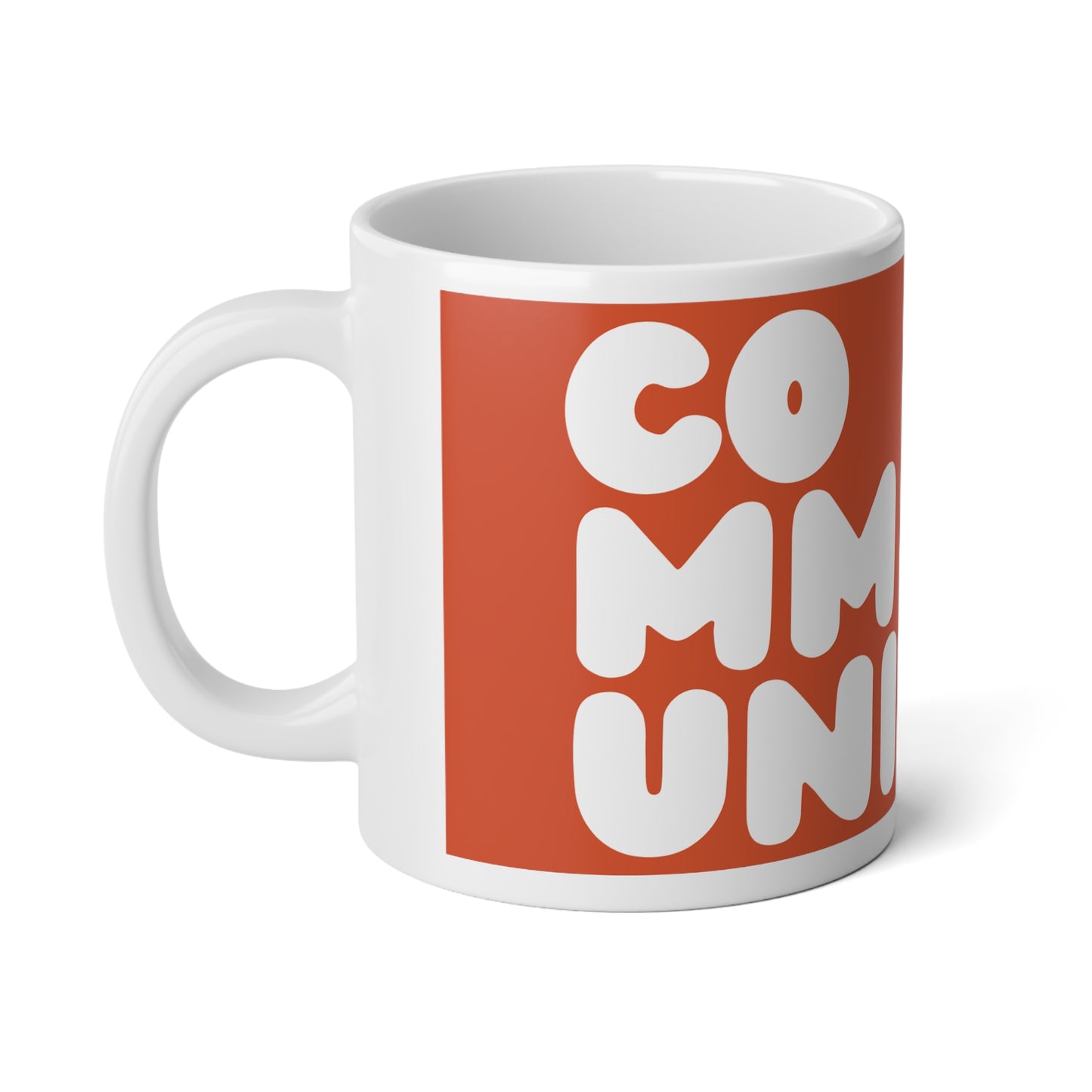 A Community in Tangerine Jumbo Mug - 20oz Mug