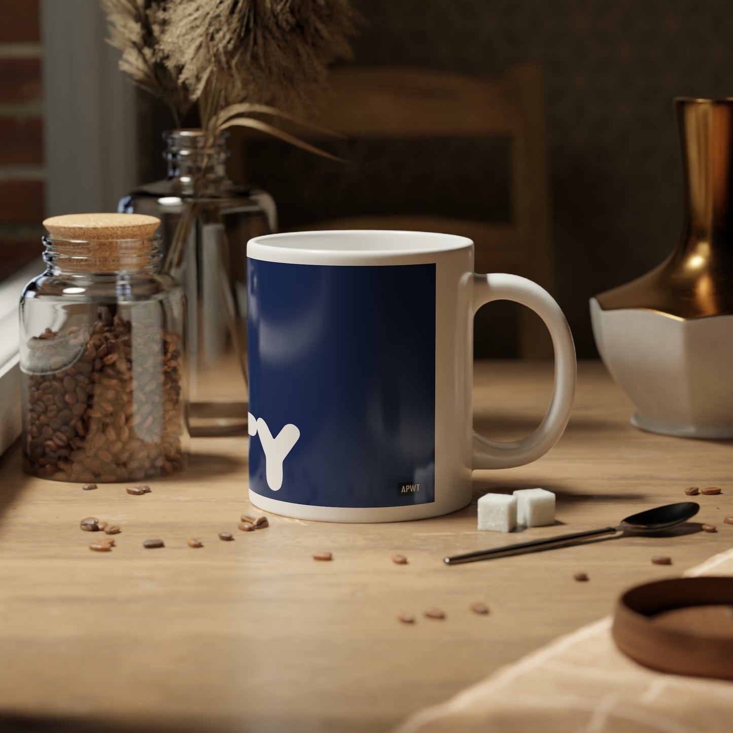 A Community in Dark Blue Jumbo Mug - 20oz Mug