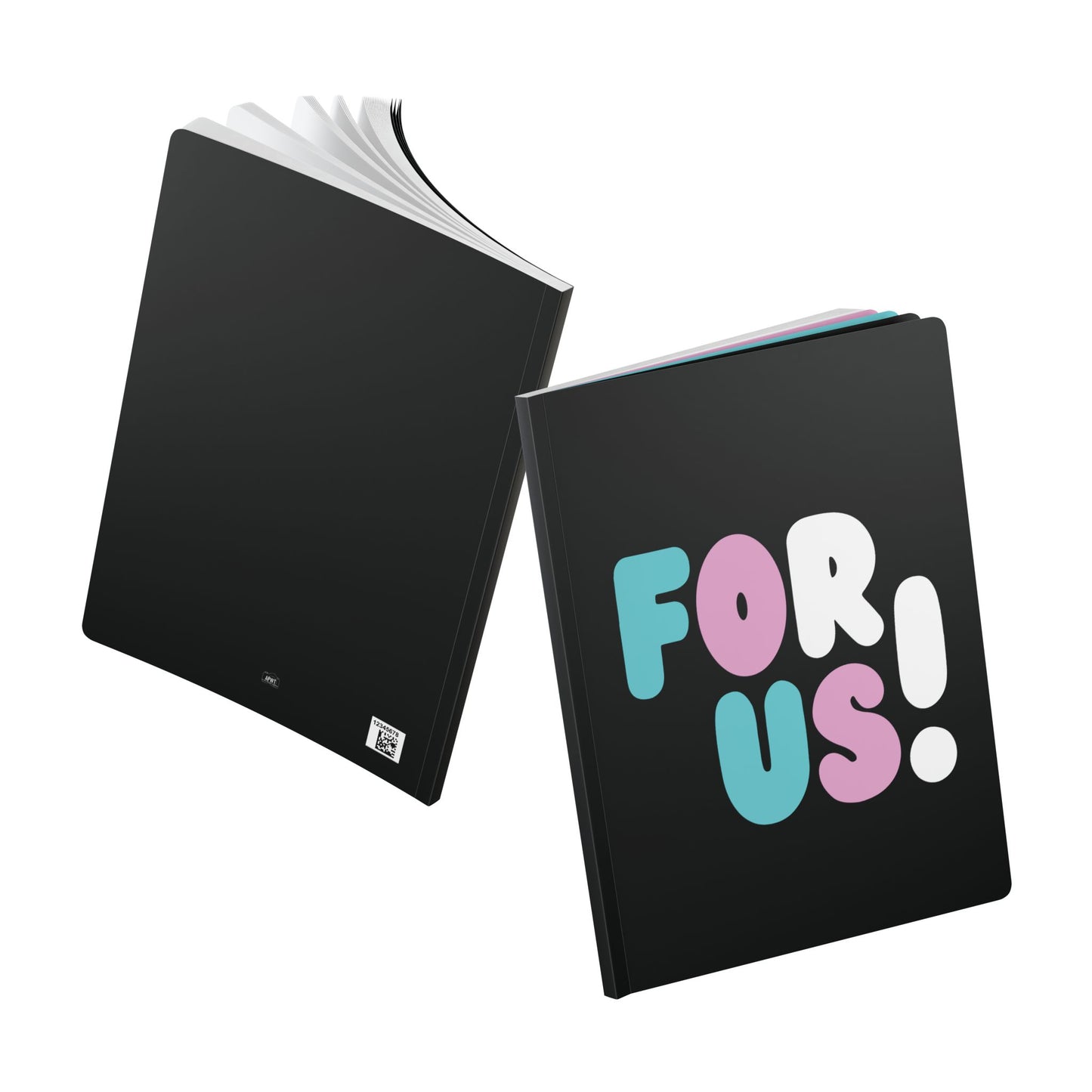 For Us with a T Soft Cover Journal