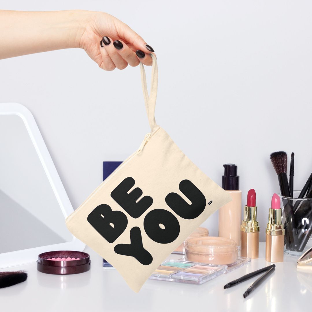 Be You in Black Small All-Purpose Accessories Pouch