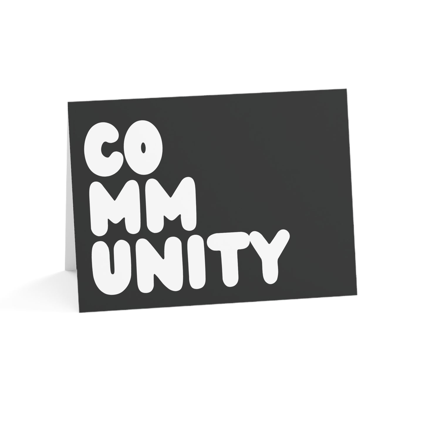 Community in Black and White Card Set - Available in 2 Sizes