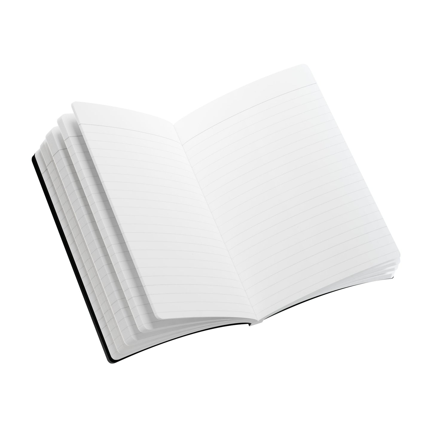 The inside of the Be You in Black Soft Cover Journal - The APWT Gift Shop