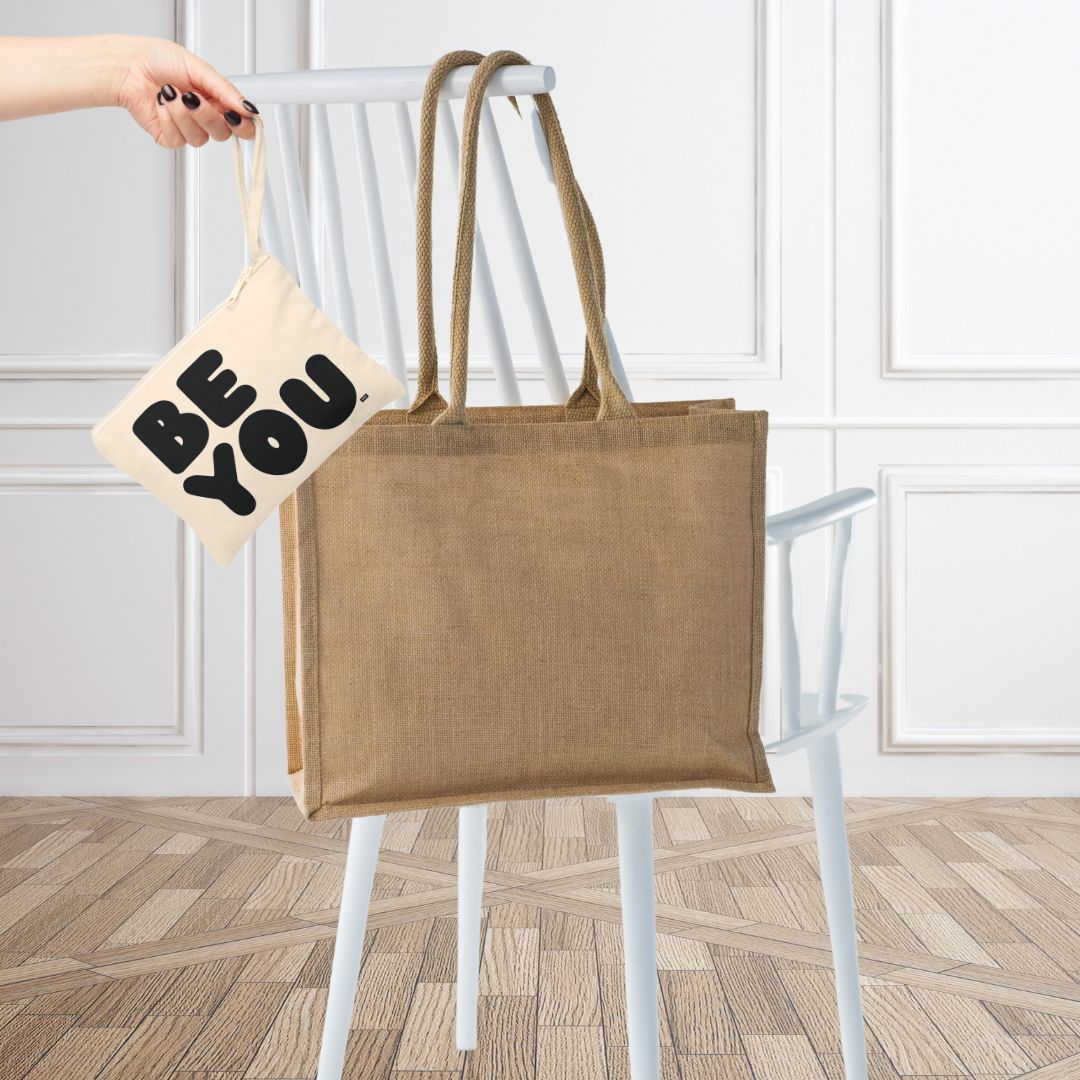 Be You in Black Small All-Purpose Accessories Pouch