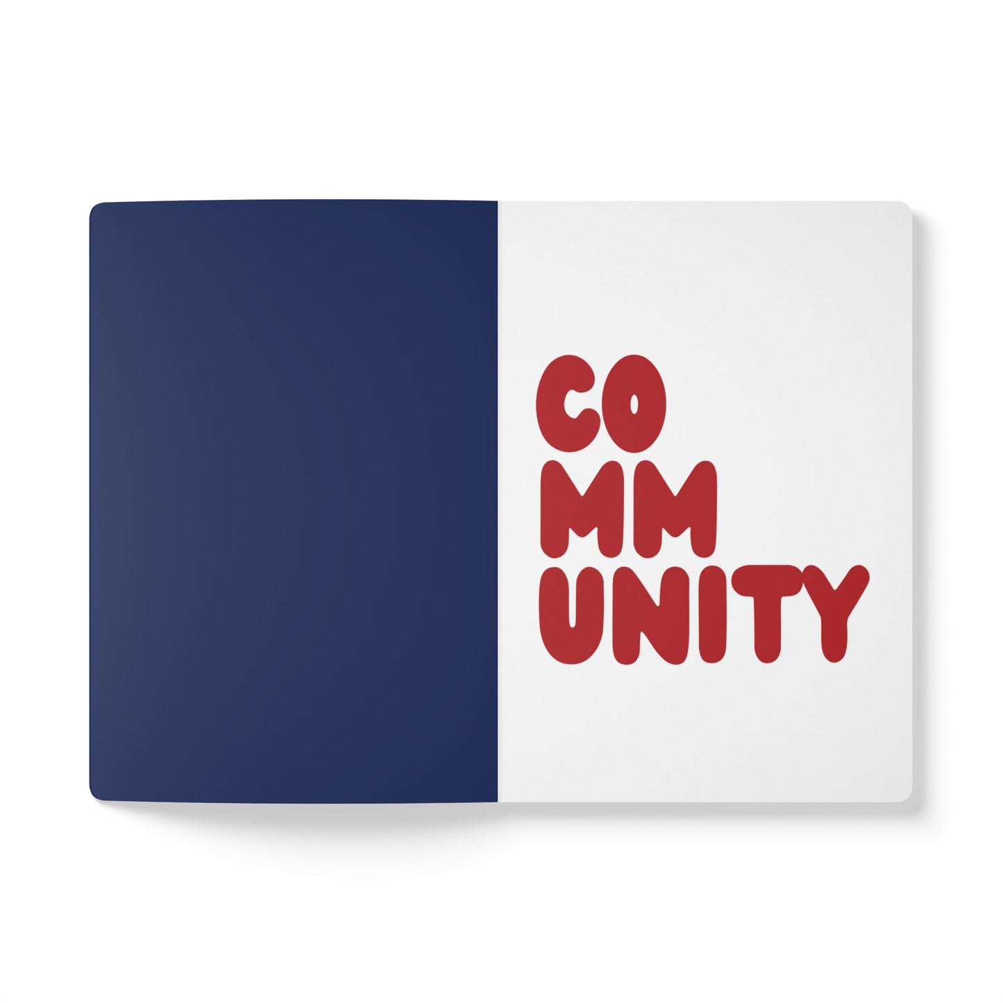 The first page of The Rainbow Community Soft Cover Journal - The APWT Gift Shop
