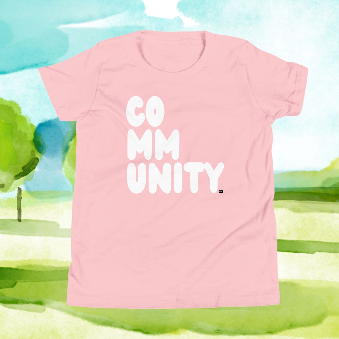 Community Kids in Pink Lemonade Unisex T-Shirt