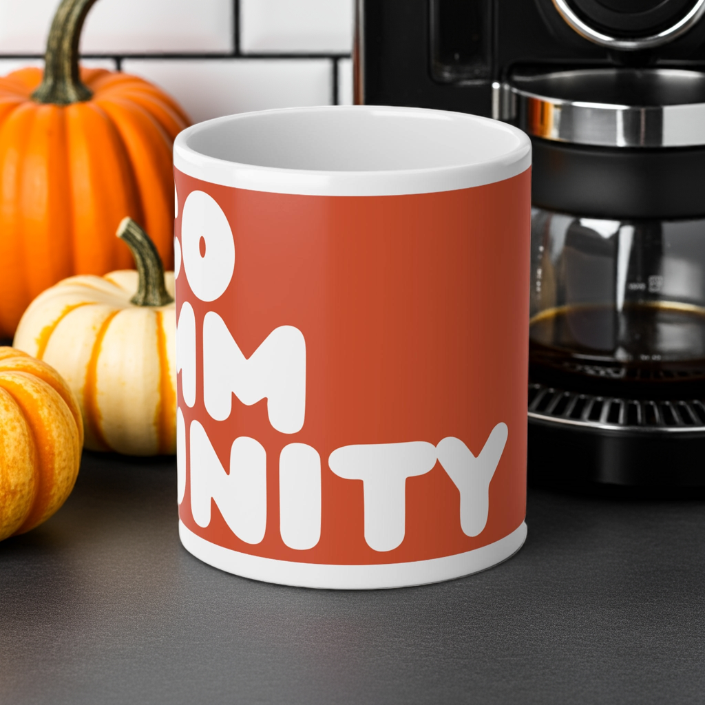 A Community in Tangerine Jumbo Mug - 20oz Mug