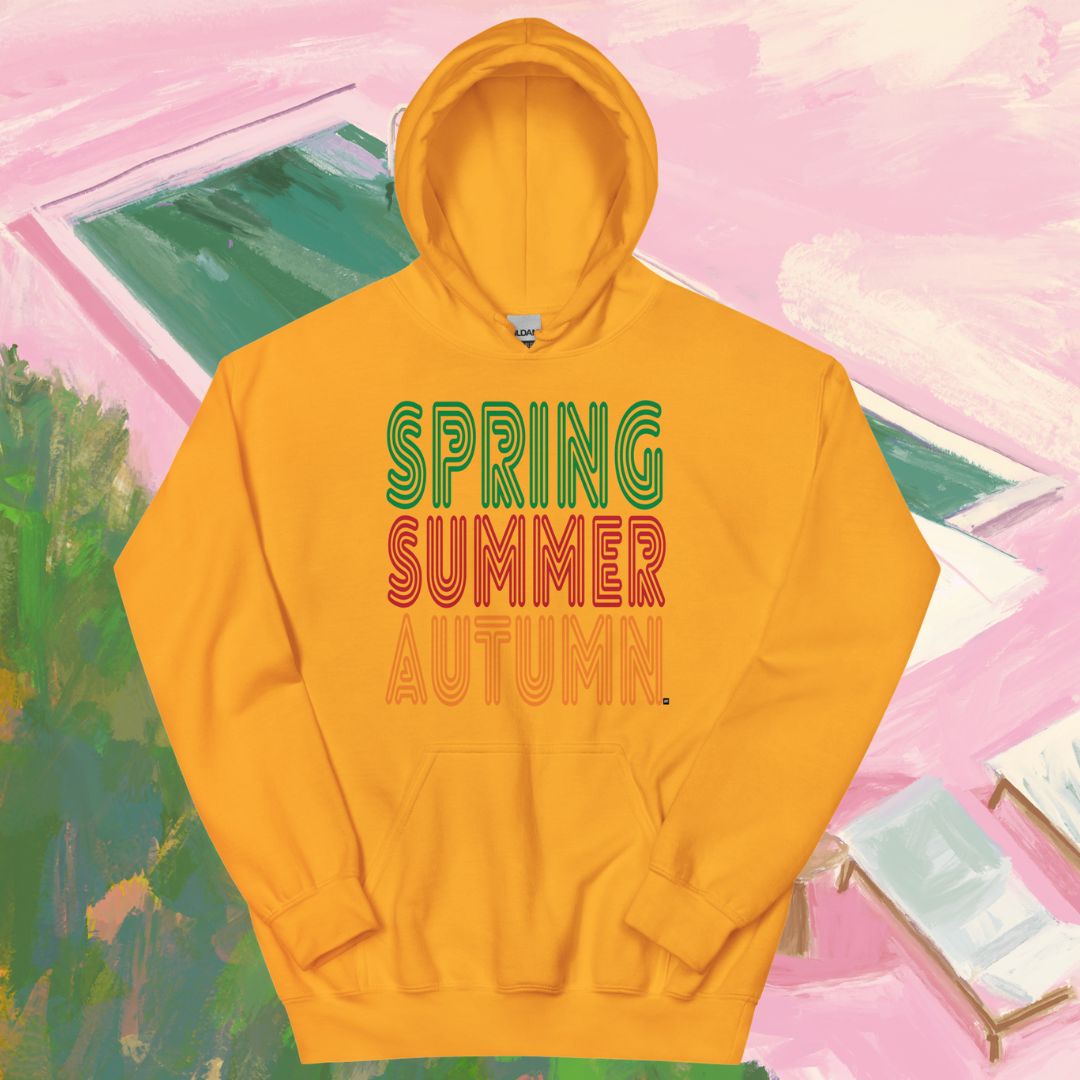 Spring into Summer Unisex Hoodie - Available in Assorted Colors