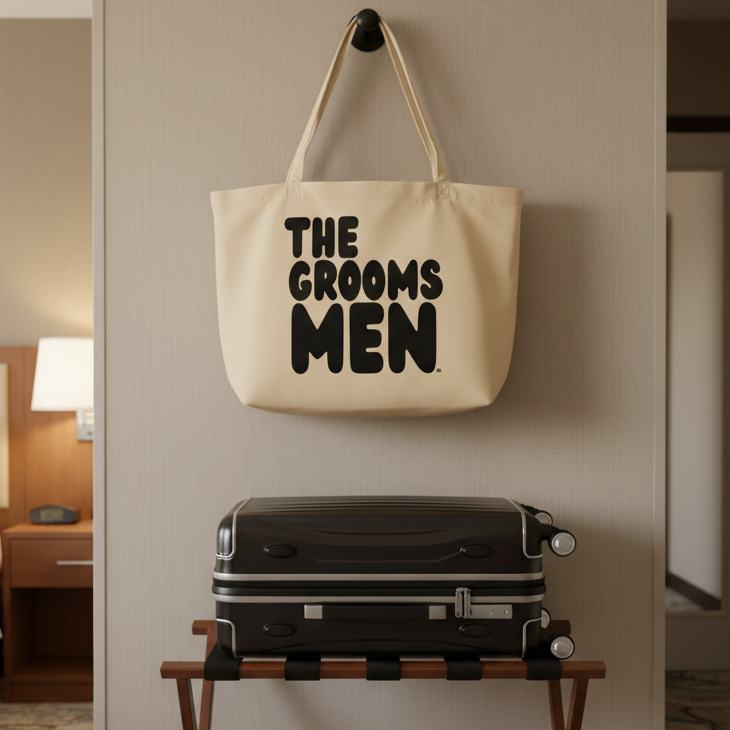 The Groomsmen Jumbo Tote Bag