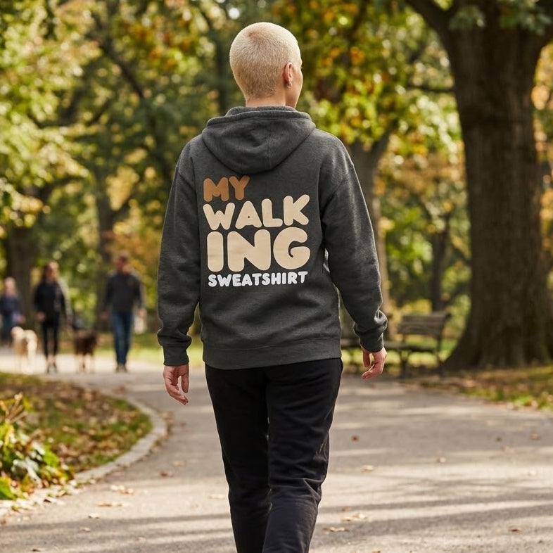 My Walking Sweatshirt Premium Unisex Zip-Up Hoodie - Available in Assorted Colors