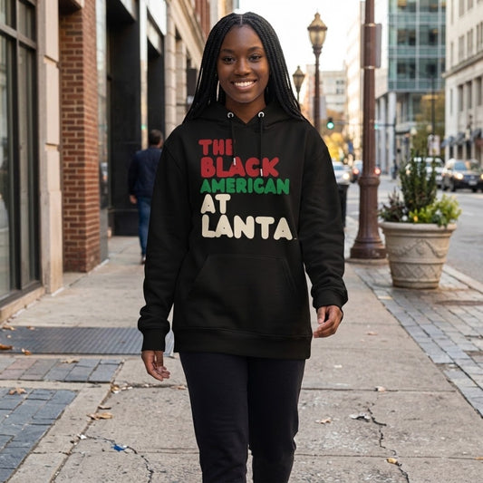 The Black American Atlanta Premium Unisex Hoodie