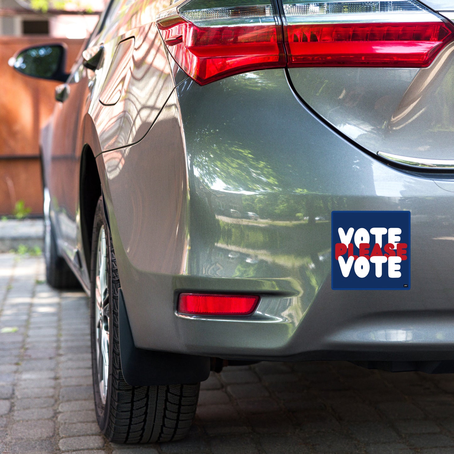 Please Vote Vinyl Sticker