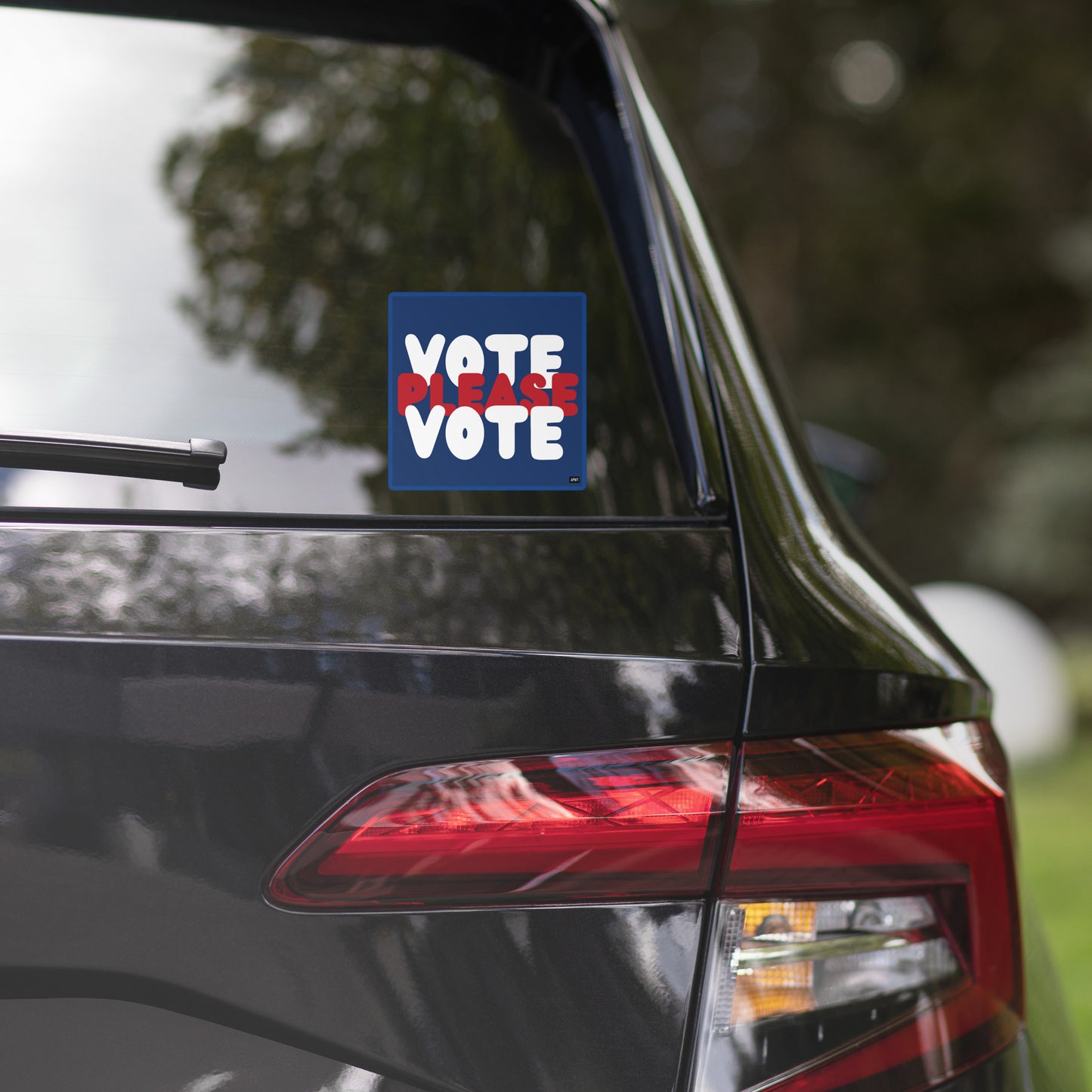 Please Vote Vinyl Sticker