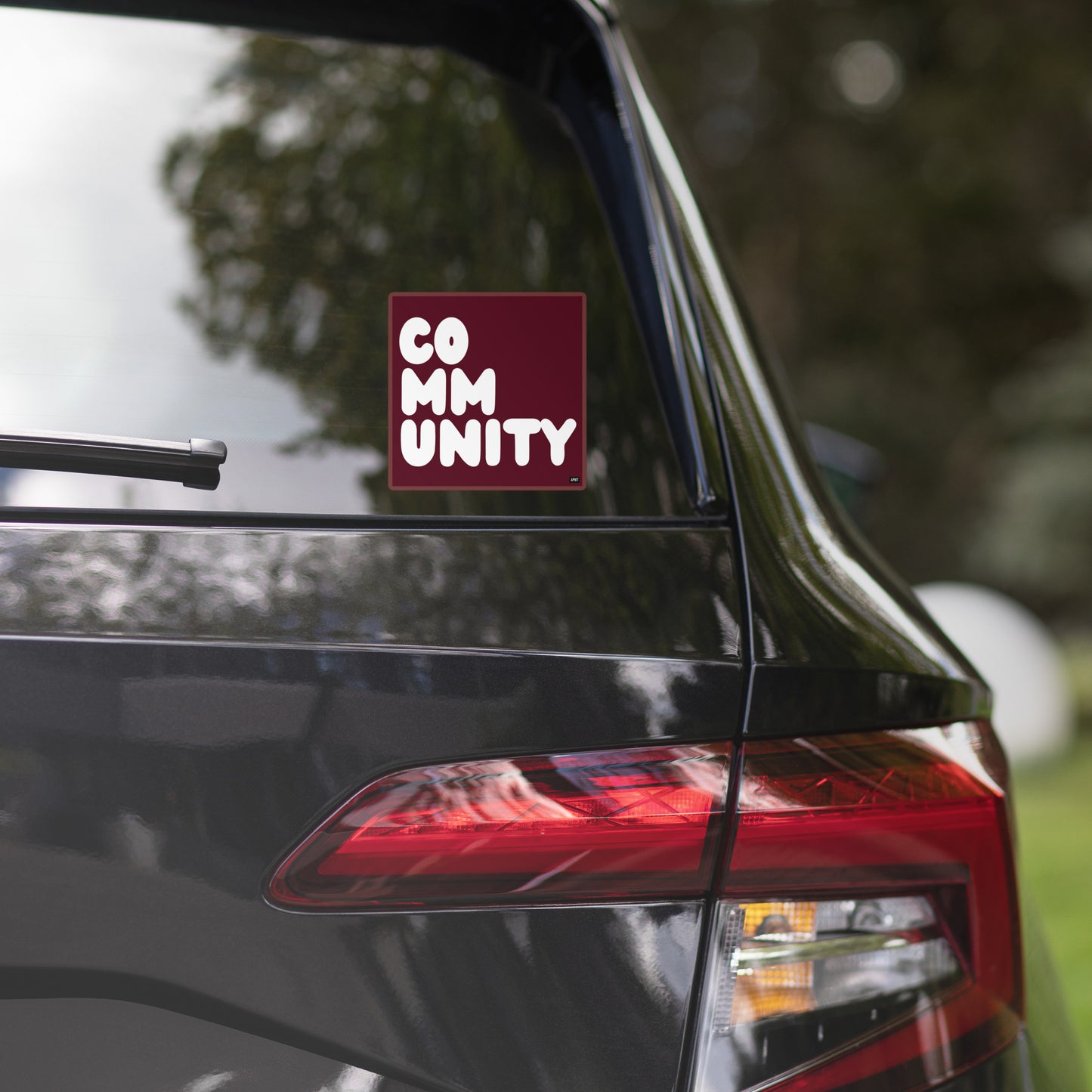 A Community in Wine Vinyl Sticker