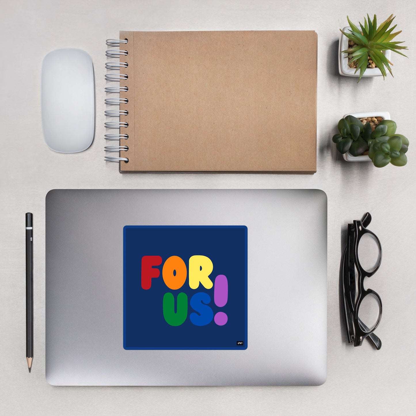 Rainbow For Us Vinyl Sticker