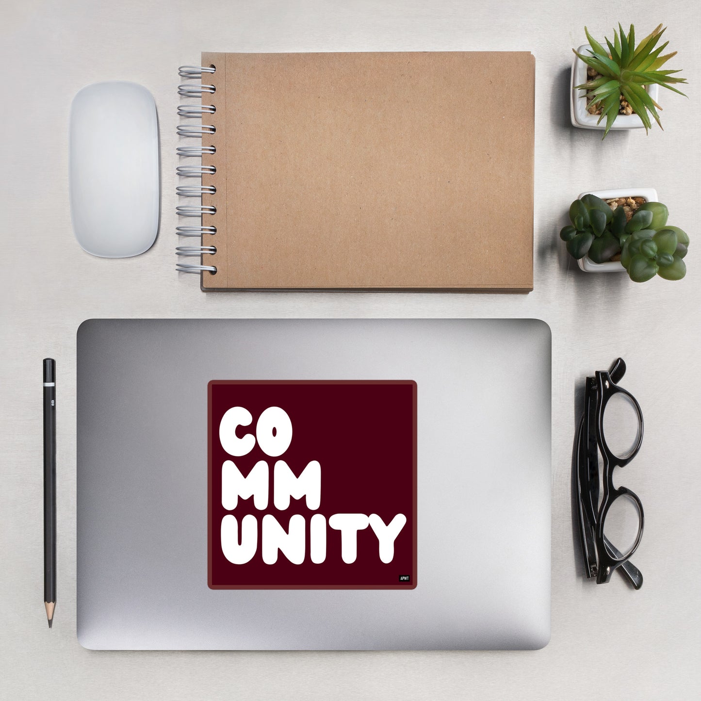 A Community in Wine Vinyl Sticker