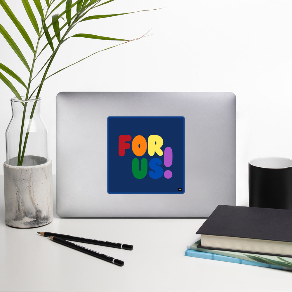 Rainbow For Us Vinyl Sticker