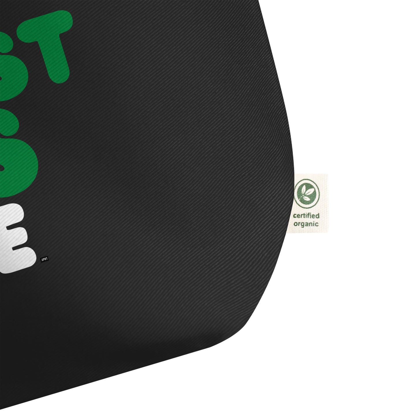 The Christmas Tote Jumbo Black Tote Bag - The APWT Gift Shop