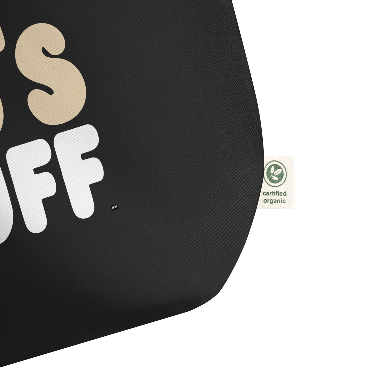 My Dog's Stuff Jumbo Black Tote Bag - The APWT Gift Shop
