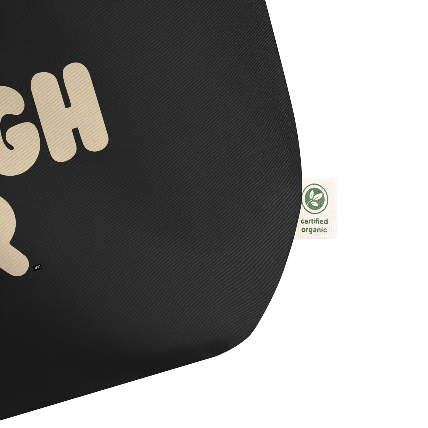 I Am Your Neighbor Jumbo Black Tote Bag - The APWT Gift Shop