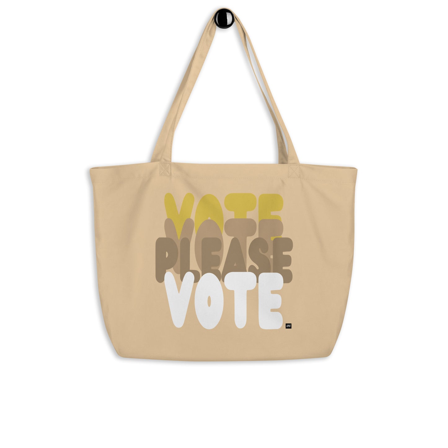 A Community in Yellow Jumbo Tote Bag - The APWT Gift Shop