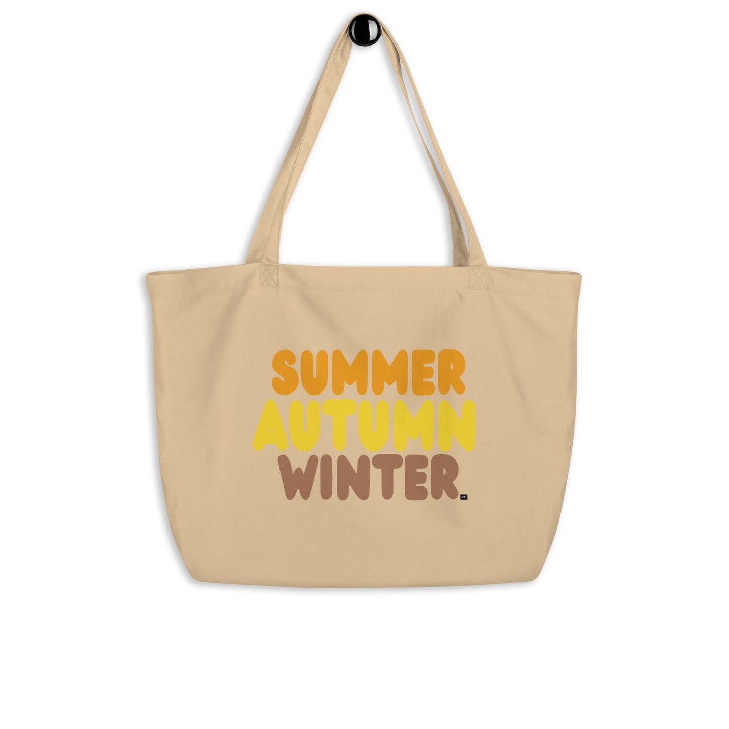 Autumn in Orange Jumbo Tote Bag - The APWT Gift Shop